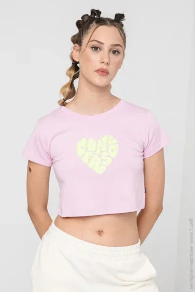   Converse COLORFUL HEART TEE (10026369-523-2XS)