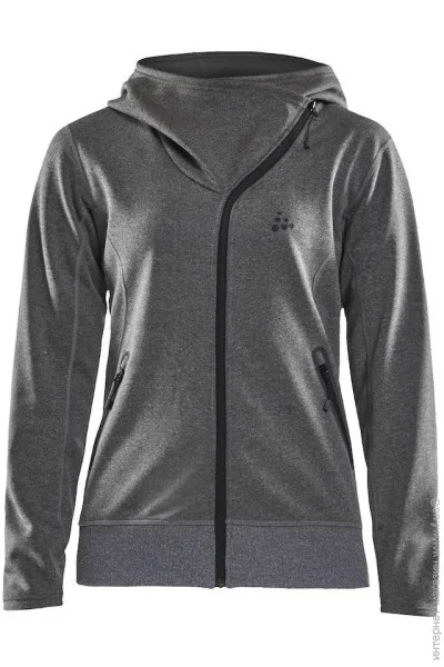 Кофта Craft Sports Fleece Assymetric Woman AW 19 975000 S Кофта Craft Sports Fleece Assymetric Woman AW 19 975000 S