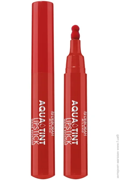 Deborah Milano  Aqua Lipstick 05 Deep Red 2,5 