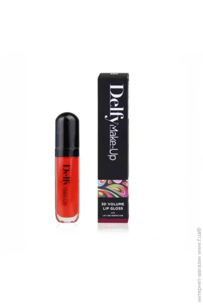 Delfy Блиск для губ 3D Effect Pomegranate 7 мл Delfy Блиск для губ 3D Effect Pomegranate 7 мл