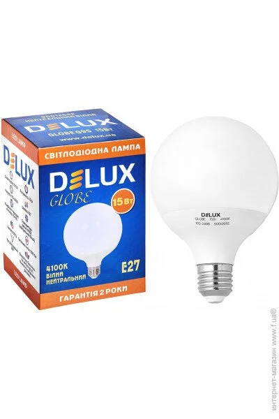   Delux Globe G95 15w E27_4100K (90012692)
