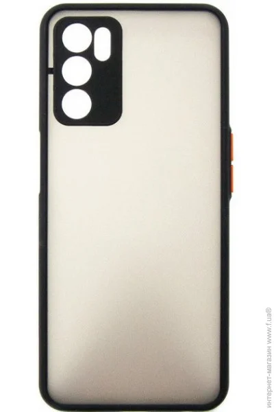  Dengos Matte for OPPO A16 Black (DG-TPU-MATT-103)