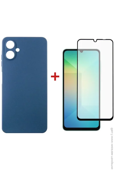  Dengos Kit for Samsung Galaxy A06 Carbon +  Blue (DG-KM-114)