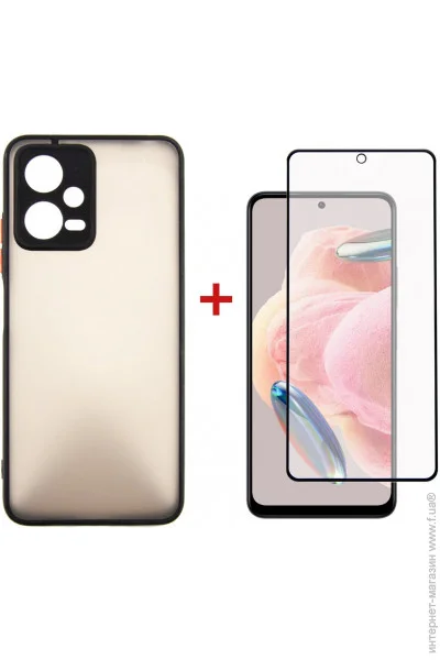  Dengos Kit for Xiaomi Redmi Note 12 5g +  Black (DG-KM-28)