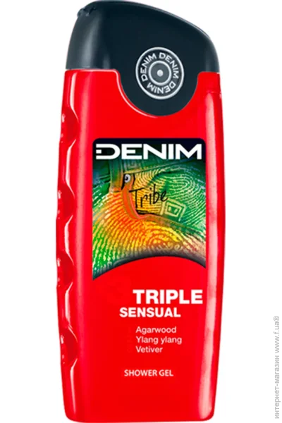 Гель для душу Denim Tribe Потрійна чуттєвість 250 мл Гель для душу Denim Tribe Потрійна чуттєвість 250 мл