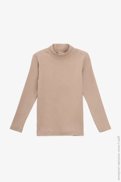 Deniz Водолазка однотонна дитяча 100 110 см Бежевий (2000990885708) Deniz Водолазка однотонна дитяча 100 110 см Бежевий (2000990885708)