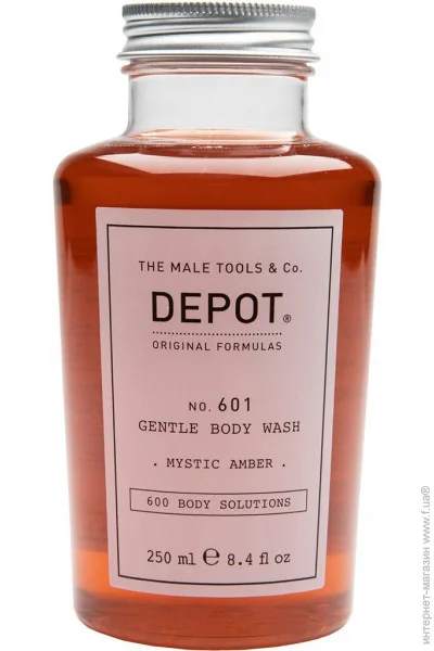 Depot    " " no. 601 gentle body wash mystic amber 250 (8032274079064)