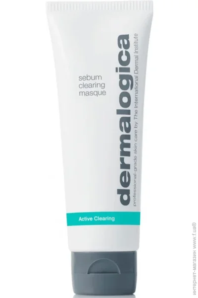 Dermalogica Маска себорегулирующая очищающая Sebum Clearing Masque 75 мл Dermalogica Маска себорегулирующая очищающая Sebum Clearing Masque 75 мл