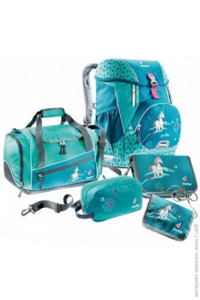   Deuter  OneTwoSet Hopper Petrol Horse (1052-3880117 3037 (SET)) ,   