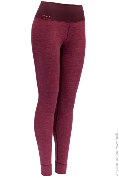 Devold  Kvitegga Merino 230 Longs W 2023 Dark Red M (1092-7028567455647)