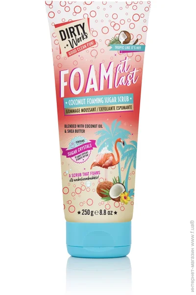  () Dirty Works DW     Foam At Last Coconut 250 (5060388889609)