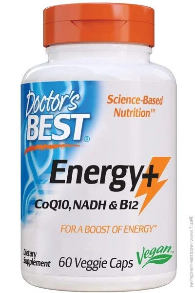 Doctor`S Best  Energy+  CoQ10 NADH & B12 60  (4384302756)