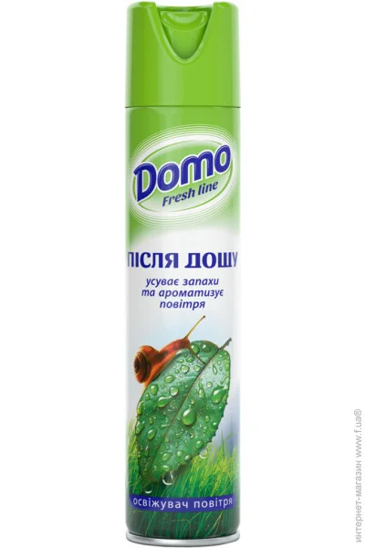 Освіжувач повітря Domo Після дощу 300 мл (XD 10005) Освіжувач повітря Domo Після дощу 300 мл (XD 10005)