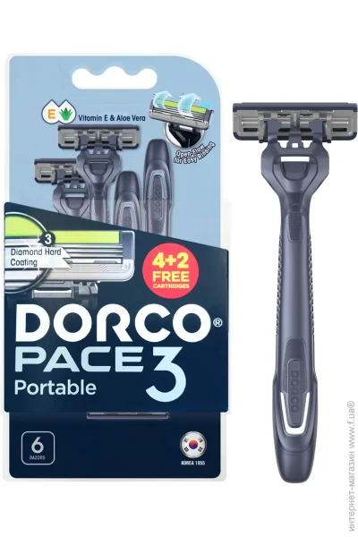 Dorco   PACE3 6 .