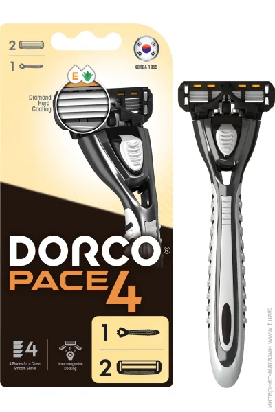 Dorco  PACE4  2  1 .