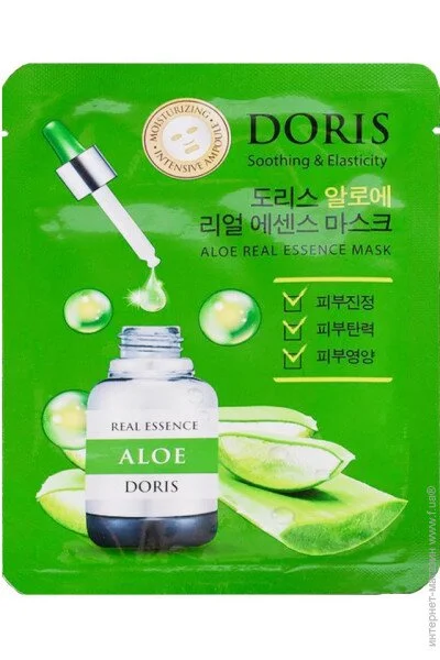        Doris Aloe Real Essence Mask 25  (8809541280580)