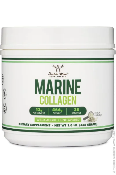   Double Wood Marine Collagen Peptides 456g (00000040073)