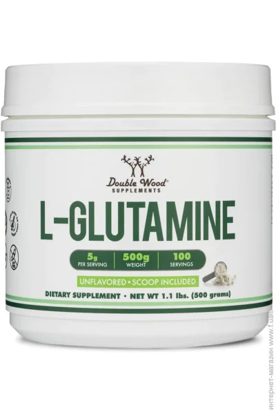  L- Double Wood L-Glutamine Powder 500g (00000040636)