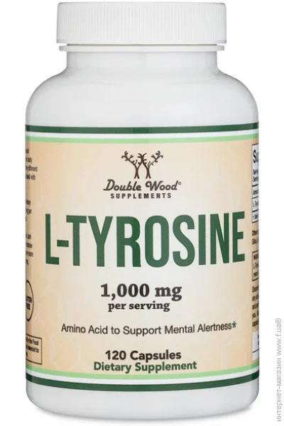  Double Wood L-Tyrosine 500 mg 120 Caps (000022050)