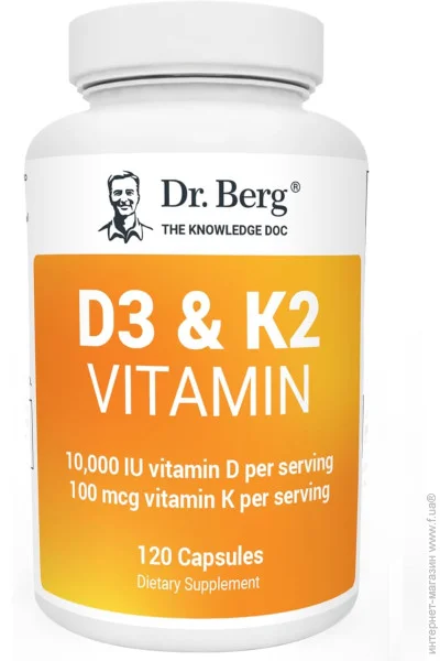  Dr. Berg  D3  K2   MCTD r. Berg Nutritionals Vitamin D3 K2 120 