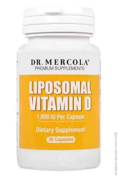 ³ Dr. Mercola Liposomal Vitamin D, 1.000 IU 30 Caps MCL-01732 (000001267)