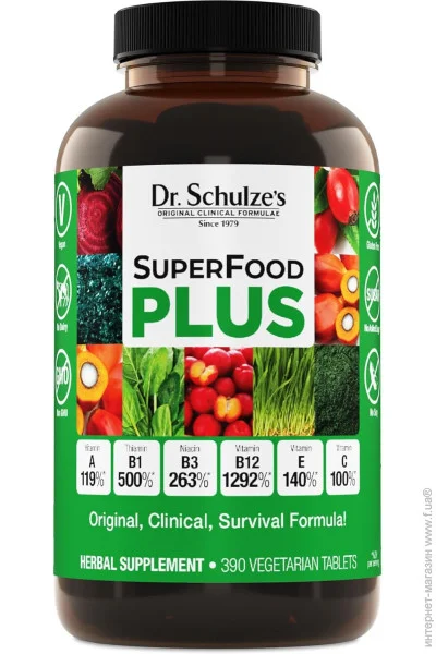  Dr. Schulze`S -   -    SuperFood Plus 390 