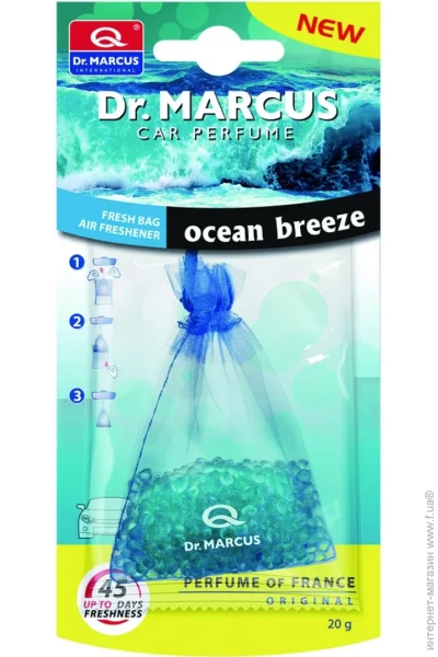 Ароматизатор ароматизований гранули Dr.Marcus підвісний Fresh Bag бриз Ароматизатор ароматизований гранули Dr.Marcus підвісний Fresh Bag бриз