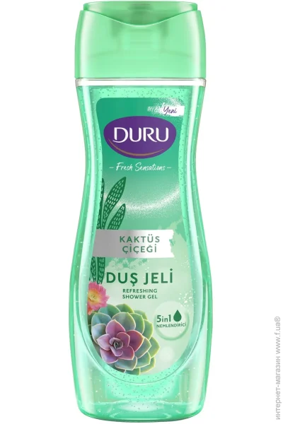 Duru Гель для душа Fresh Sensations Цветок Кактуса 450 мл Duru Гель для душа Fresh Sensations Цветок Кактуса 450 мл
