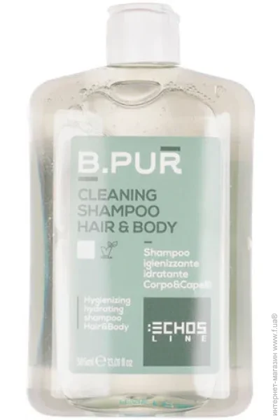Шампунь Echosline B.Pur дезінфікуючий для тіла та волосся 385 мл (23894) Шампунь Echosline B.Pur дезінфікуючий для тіла та волосся 385 мл (23894)