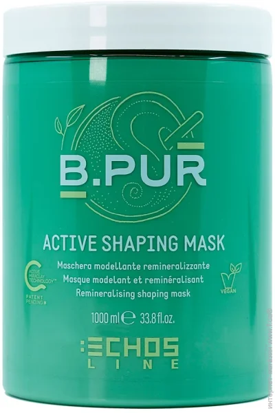 Echosline Маска для волос B.PUR Remineralising 1000 мл Echosline Маска для волос B.PUR Remineralising 1000 мл