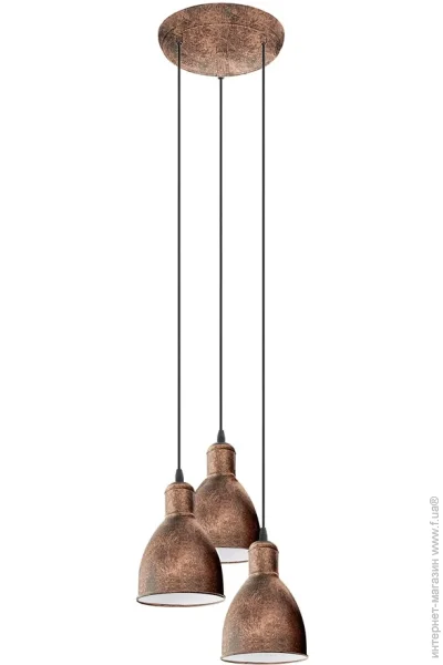  Eglo  Priddy 1 3x60  E27   49493