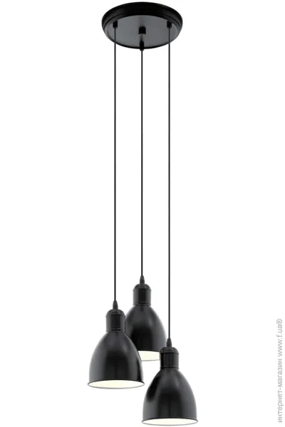  Eglo  PRIDDY 3x60  E27  49465