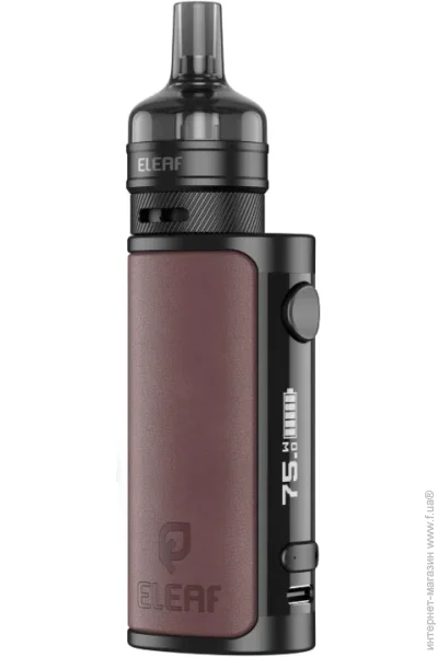 Eleaf    iStick i75 75W 3000mAh with Ep Pod Tank 2ml Kit Brown (15780)