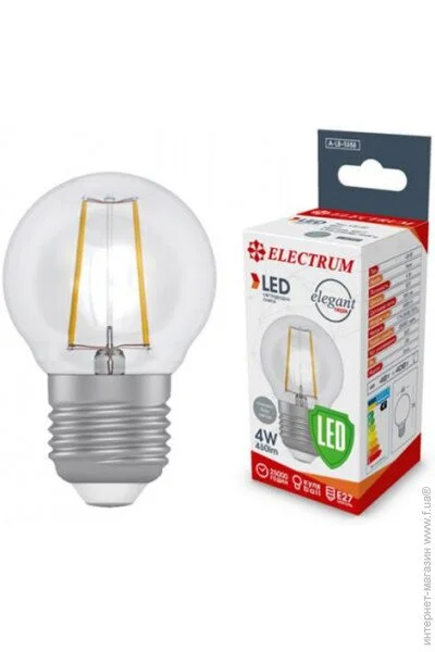     - Electrum Filament 4W E27 4000K (A-LB-1386)