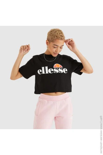   Ellesse Ƴ  Alberta Cropped Tee  L (7dSGS04484-001 L)