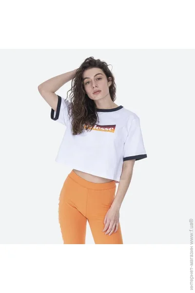   Ellesse Flide Crop T-Shirt (SGI11072-WHITE-L)