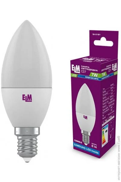      ELM 7W E14 4000K 18-0161