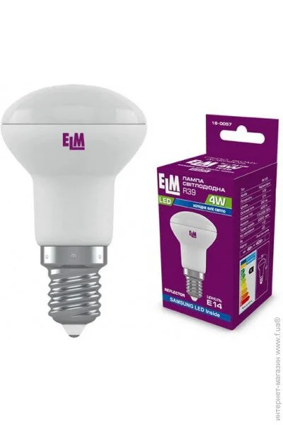      R39 ELM 4W E14 4000K 18-0057