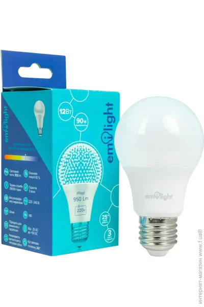   Emilight   12  A60  E27 220  4000 