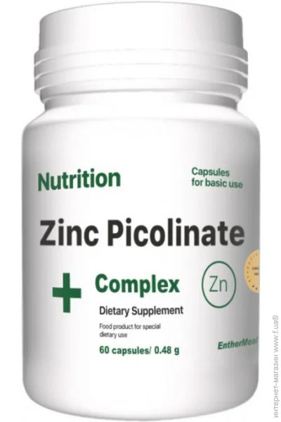 ³   EntherMeal Zinc Picolinate Complex+, 60 