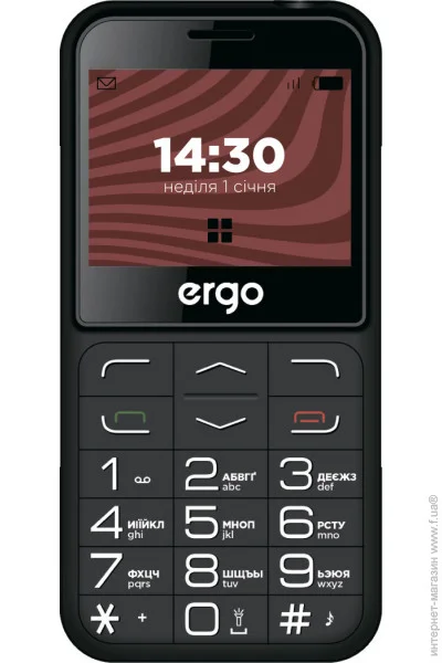  Ergo R231 Dual Sim black