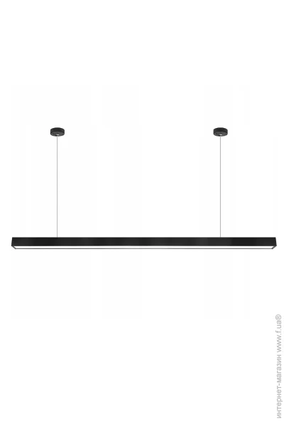 Люстра Esllse Підвісний світлодіодний світильник SOLO 40Вт 1185x50x75мм Чорний (10459) Люстра Esllse Підвісний світлодіодний світильник SOLO 40Вт 1185x50x75мм Чорний (10459)