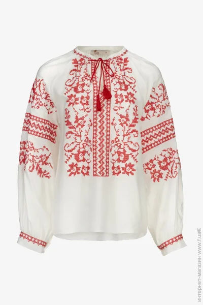 Es-Q Вишиванка сорочка жіноча 5675 S Білий (2000991013896) Es-Q Вишиванка сорочка жіноча 5675 S Білий (2000991013896)