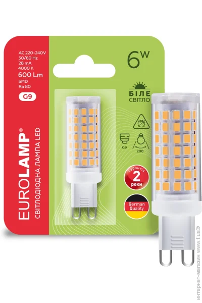 Eurolamp   6    G9 220  LED-G9-0640(220)