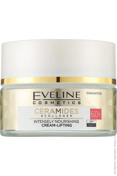 Eveline Cosmetics   -˲ 60+  /Ͳ  CERAMIDES & COLLAGEN, 50  (5903416049982)