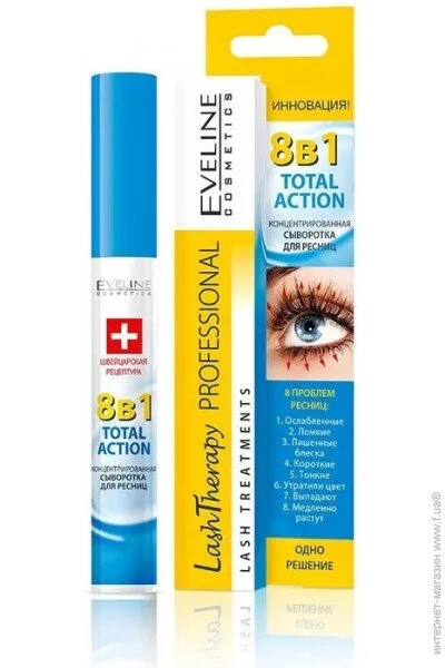    Eveline Cosmetics LASH THERAPY PROFESSIONAL 81 TOTAL ACTION    , 10  (5901761909982)