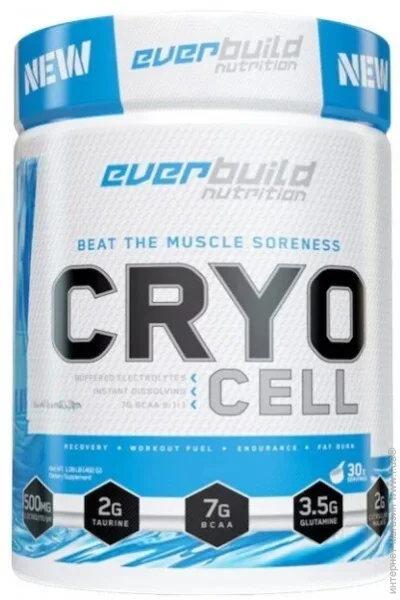    EverBuild Nutrition Cryo Cell BCAA 8:1:1, 480  -   (CN16865-4)