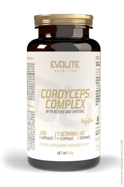 Evolite Nutrition Cordyceps Complex (60 veg caps) (22238-01)