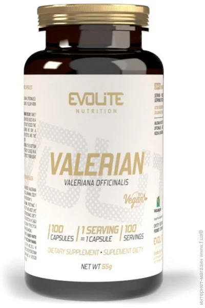 Evolite Nutrition Valerian (100 veg caps) (22249-01)