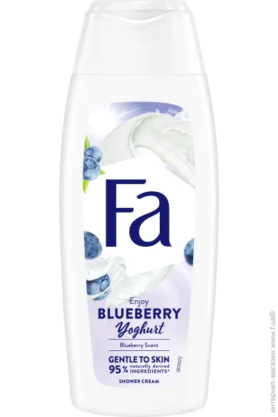 Гель для душа FA гель д/д Йогурт Черника 400 мл (9000101704372) Гель для душа FA гель д/д Йогурт Черника 400 мл (9000101704372)